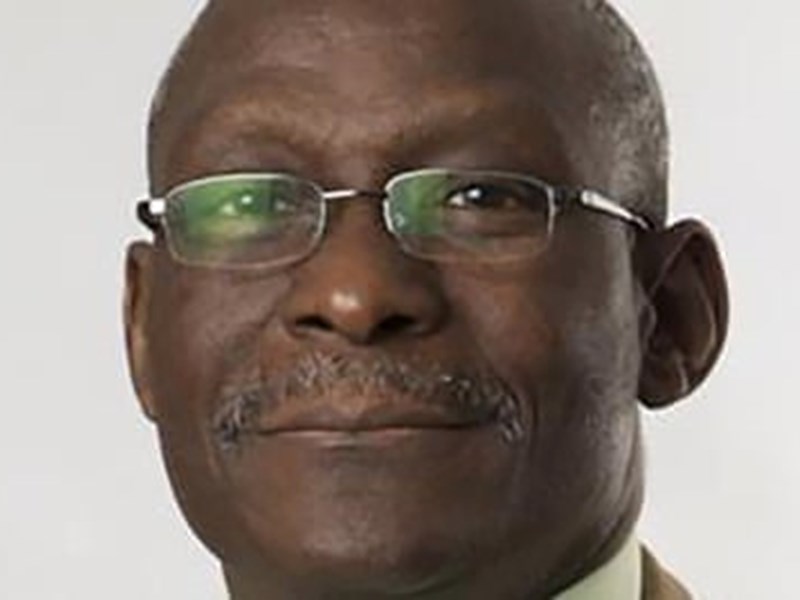 Portrait of Dr Alfa Saadu