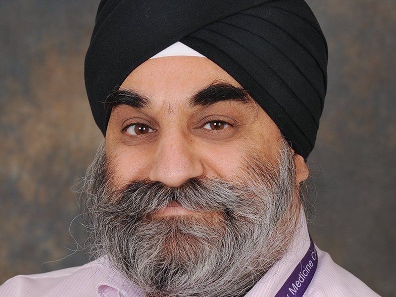 Portrait of Dr Manjeet Singh Riyat